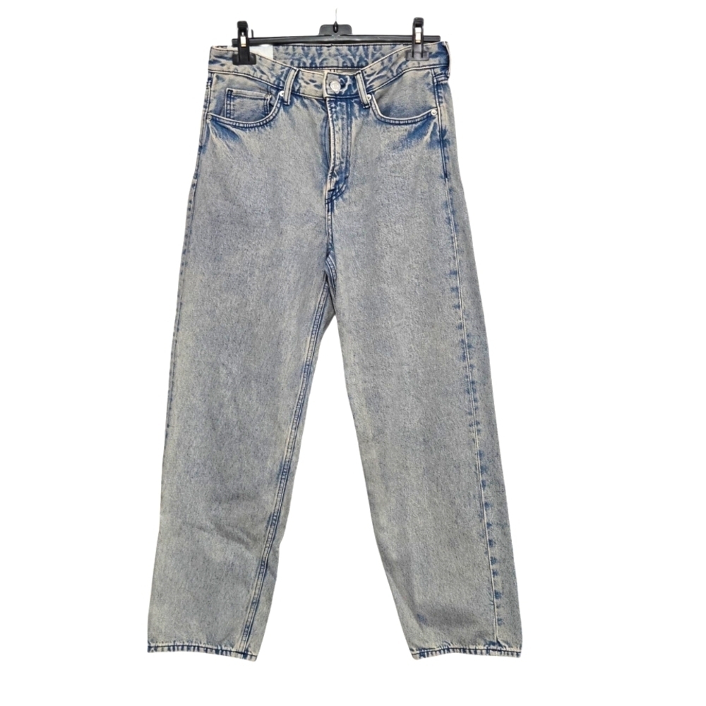 H&M Loose Fit High Rise Denim Jeans Womens Size US 31